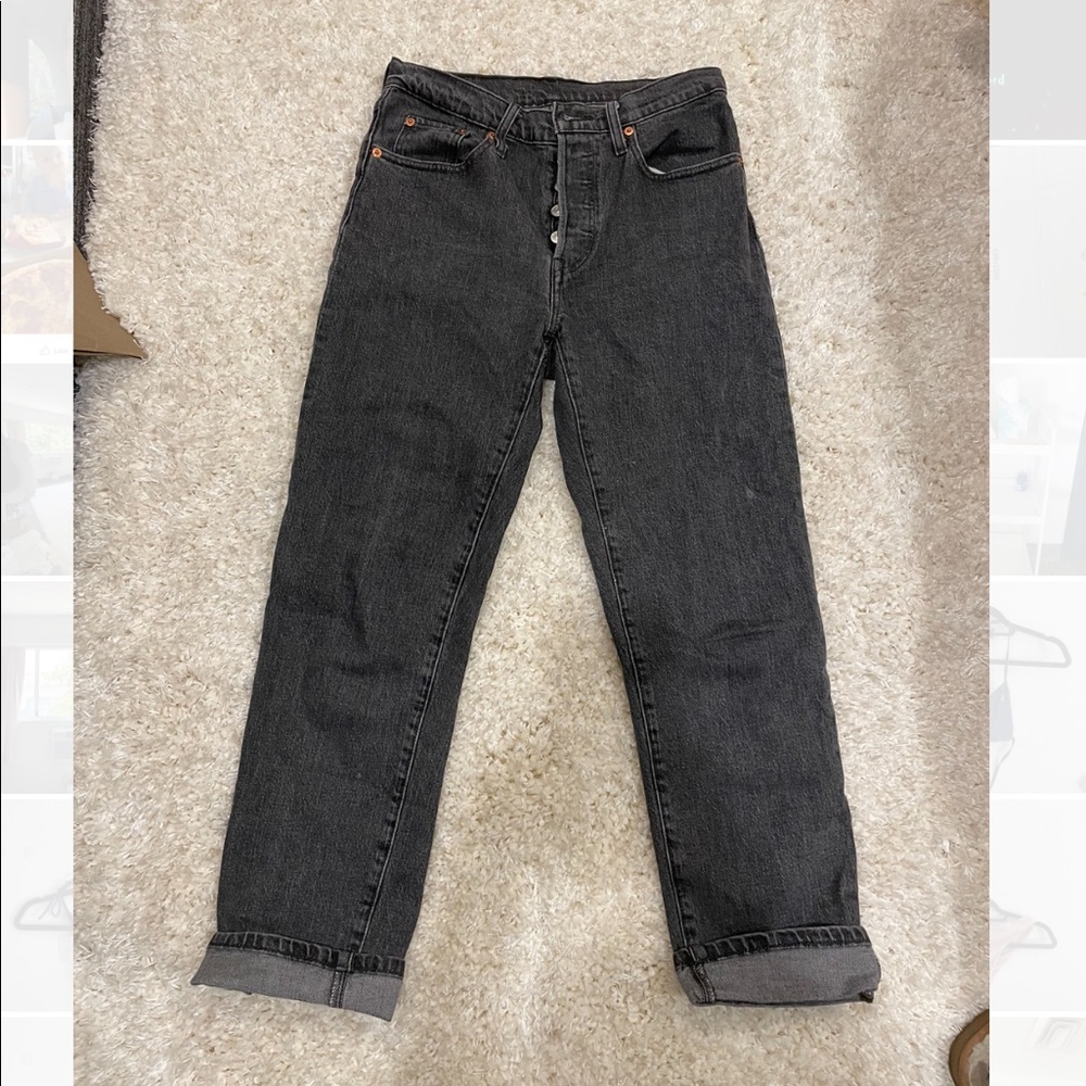 Levi’s. Super comfy. Good quality